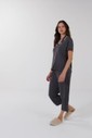 Pijama Feminino Manga Curta Americano Com Calça Midi Pijama Feminino Manga Curta Americano Com Calça Midi