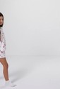 Pijama Feminino Infantil Manga Curta Com Shorts