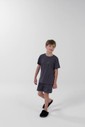 Pijama Masculino Infantil Manga Curta Com Bermuda