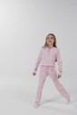 Pijama Feminino Infantil Manga Longa Com Calça Pijama Feminino Infantil Manga Longa Com Calça