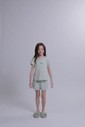 Pijama Infantil Feminino Manga Curta Com Shorts