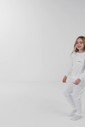 Pijama Feminino Infantil Manga Longa Com Calça Pijama Feminino Infantil Manga Longa Com Calça