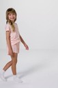 Pijama Feminino Infantil Manga Curta Com Shorts Pijama Feminino Infantil Manga Curta Com Shorts