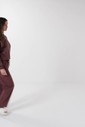 Conjunto Feminino Manga Longa Com Calça