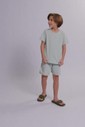 Pijama Masculino Infantil Manga Curta Com Bermuda Pijama Masculino Infantil Manga Curta Com Bermuda