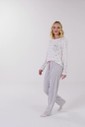 Pijama Feminino Manga Longa Com Calça Pijama Feminino Manga Longa Com Calça