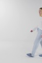 Pijama Feminino Manga Longa Com Calça