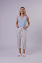 Pijama Feminino Regata Com Calça Pantacourt