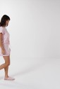 Pijama Feminino Manga Curta Com Shorts
