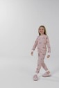 Pijama Feminino Infantil Manga Longa Com Calça