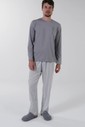Pijama Masculino Manga Longa Com Calça Pijama Masculino Manga Longa Com Calça