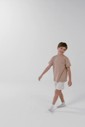Pijama Masculino Infantil Manga Curta Com Bermuda