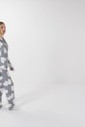 Pijama Feminino Manga Longa Americano Com Calça