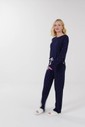 Pijama Feminino Manga Longa Com Calça