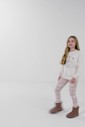 Pijama Feminino Infantil Manga Longa Com Legging Pijama Feminino Infantil Manga Longa Com Legging