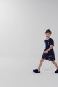 Pijama Masculino Infantil Manga Curta Com Bermuda
