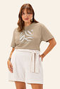 Bermuda Feminino Plus Secret Glam Bermuda Feminino Plus Secret Glam