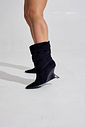 NARI - BOTA FEMININA CANO MÉDIO SUEDE PRETO NARI - BOTA FEMININA CANO MÉDIO SUEDE PRETO