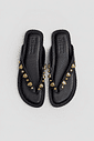 isis-chinelo-flatform-feminino-couro-preto ISIS - CHINELO FLATFORM FEMININO COURO PRETO
