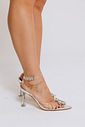 KIARA - SANDÁLIA FEMININA SALTO ALTO TRANSPARENTE PEDRARIA PRATA KIARA - SANDÁLIA FEMININA SALTO ALTO TRANSPARENTE PEDRARIA PRATA