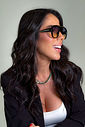 ÓCULOS DE SOL FEMININO DEGRADÊ PRETO - PARGA ÓCULOS DE SOL FEMININO DEGRADÊ PRETO - PARGA