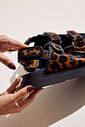 FELINE - PAPETE FEMININA COURO ANATÔMICA VELCRO ANIMAL PRINT FELINE - PAPETE FEMININA COURO ANATÔMICA VELCRO ANIMAL PRINT