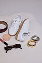 OTAVIA - TÊNIS FEMININO CADARÇOS COURO BRANCO OTAVIA - TÊNIS FEMININO CADARÇOS COURO BRANCO