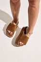 UBUD - TAMANCO FLATFORM FEMININO SALTO MADEIRA COURO CAMEL UBUD - TAMANCO FLATFORM FEMININO SALTO MADEIRA COURO CAMEL