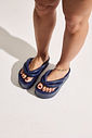 SAKURA - CHINELO FLATFORM TIRAS PUFFER AZUL MARINHO SAKURA - CHINELO FLATFORM TIRAS PUFFER AZUL MARINHO