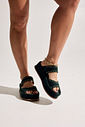 TAKA - PAPETE FLATFORM FEMININA CAMURÇA VERDE TAKA - PAPETE FLATFORM FEMININA CAMURÇA VERDE