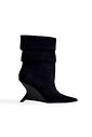 NARI - BOTA FEMININA CANO MÉDIO SUEDE PRETO NARI - BOTA FEMININA CANO MÉDIO SUEDE PRETO