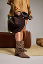IVANA - BOTA FEMININA CANO BAIXO BICO FINO FENDI IVANA - BOTA FEMININA CANO BAIXO BICO FINO FENDI