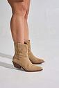 RUBIA - BOTA FEMININA CANO BAIXO COUNTRY COURO BEGE RUBIA - BOTA FEMININA CANO BAIXO COUNTRY COURO BEGE