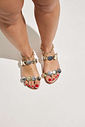 PROSPERIDADE - RASTEIRA FEMININA PRATA COM DOURADO PROSPERIDADE - RASTEIRA FEMININA PRATA COM DOURADO