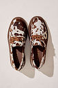 AUDREY - MOCASSIM FEMININO CAMURÇA VACA OFF WHITE E CAMEL AUDREY - MOCASSIM FEMININO CAMURÇA VACA OFF WHITE E CAMEL