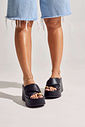 JULIA - TAMANCO FEMININO PLATAFORMA PRETO JULIA - TAMANCO FEMININO PLATAFORMA PRETO