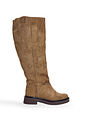 ANGELINA - BOTA FEMININA CANO LONGO BICO REDONDO BEGE ANGELINA - BOTA FEMININA CANO LONGO BICO REDONDO BEGE