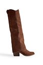 ZURI- BOTA FEMININA 2 EM 1 SALTO BAIXO COURO CAMEL ZURI- BOTA FEMININA 2 EM 1 SALTO BAIXO COURO CAMEL