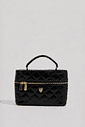AGNES - BOLSA FEMININA MATELASSÊ LATERAL PRETA AGNES - BOLSA FEMININA MATELASSÊ LATERAL PRETA