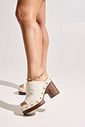 AIKO - TAMANCO PLATAFORMA FEMININO OFF WHITE