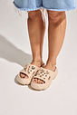 ANIAH - CHINELO BABUCHE FEMININO COM APLIQUES OFF WHITE ANIAH - CHINELO BABUCHE FEMININO COM APLIQUES OFF WHITE