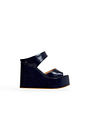 MILEY - TAMANCO PLATAFORMA FEMININO AZUL ESCURO MILEY - TAMANCO PLATAFORMA FEMININO AZUL ESCURO