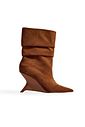 NARI - BOTA FEMININA SLOUCH CANO MÉDIO SUEDE CAMEL NARI - BOTA FEMININA SLOUCH CANO MÉDIO SUEDE CAMEL