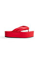 SAKURA - CHINELO FLATFORM TIRAS PUFFER VERMELHO SAKURA - CHINELO FLATFORM TIRAS PUFFER VERMELHO