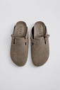 SAM - CLOG UNISSEX FIVELA CAMURÇA CINZA SAM - CLOG UNISSEX FIVELA CAMURÇA CINZA