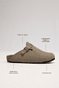 SAM - CLOG UNISSEX FIVELA CAMURÇA CINZA SAM - CLOG UNISSEX FIVELA CAMURÇA CINZA