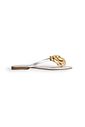 FLORA - RASTEIRA FEMININA FLOR PRATA C/ DOURADO FLORA - RASTEIRA FEMININA FLOR PRATA C/ DOURADO