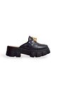 ZION - CLOG FLATFORM FEMININO TRATORADO PRETA ZION - CLOG FLATFORM FEMININO TRATORADO PRETA