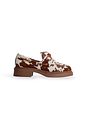 AUDREY - MOCASSIM FEMININO CAMURÇA VACA OFF WHITE E CAMEL AUDREY - MOCASSIM FEMININO CAMURÇA VACA OFF WHITE E CAMEL