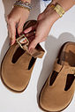 WEST - CLOG FEMININO ANATÔMICO CAMURÇA BEGE WEST - CLOG FEMININO ANATÔMICO CAMURÇA BEGE
